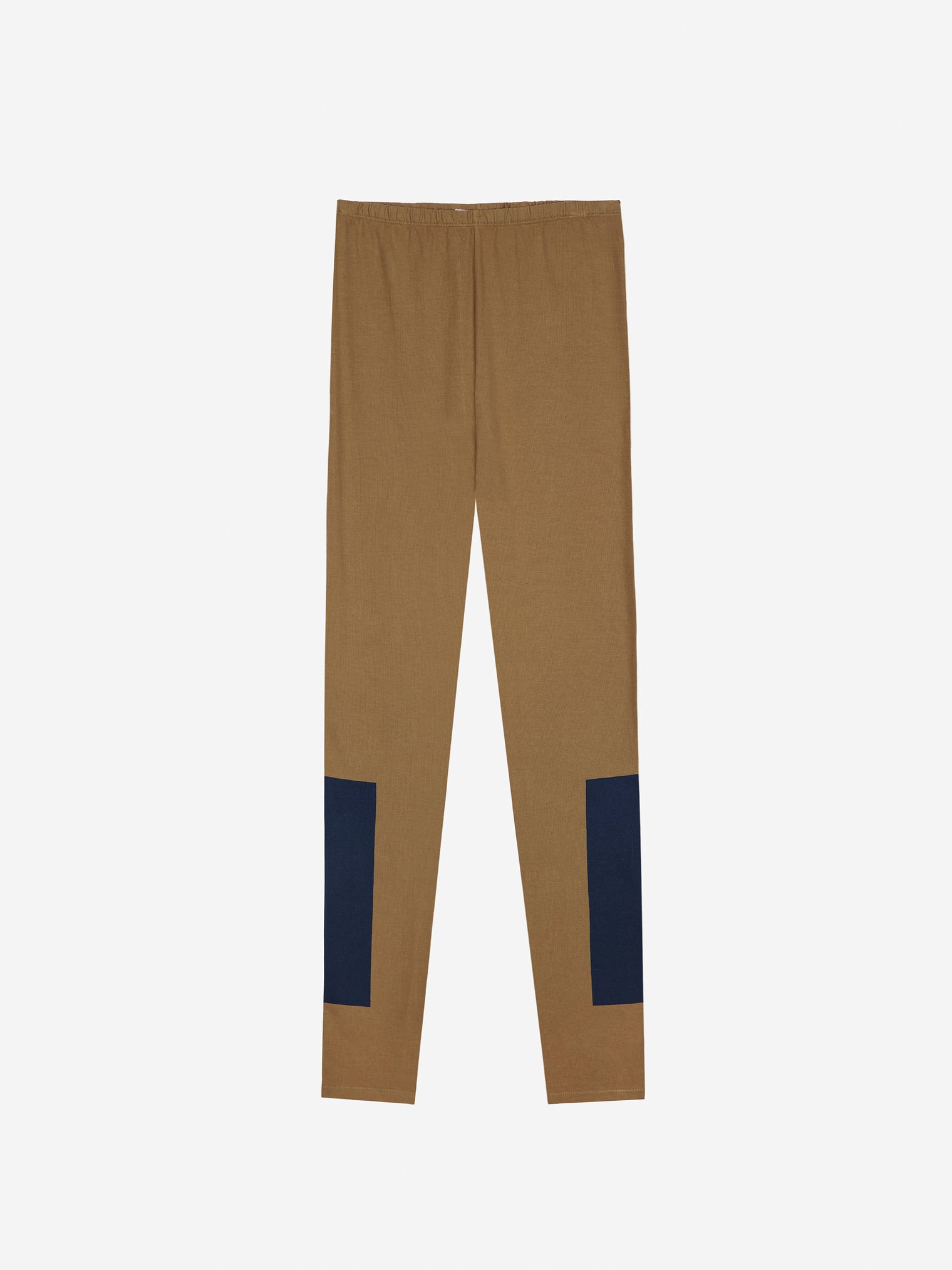 Color Block Leggings Khaki Women's Bottoms Bobo Choses