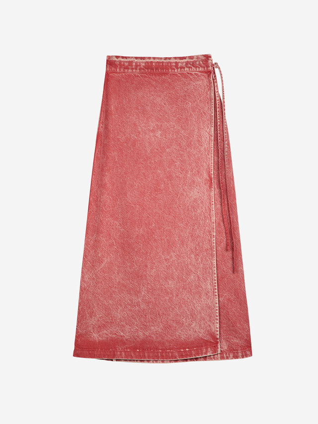 Wrapped Skirt Red Women's Skirts Bobo Choses