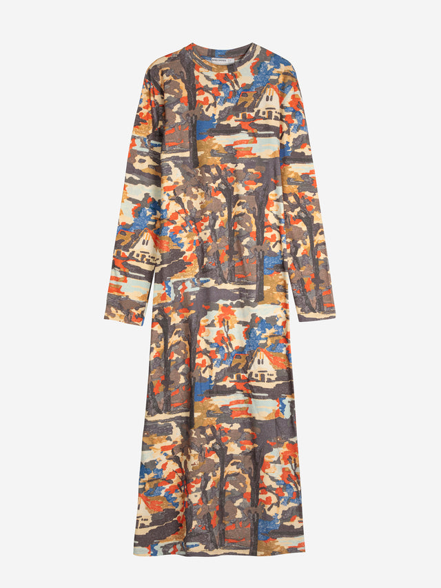 Forest House Bodycon Dress Women's Dresses Bobo Choses