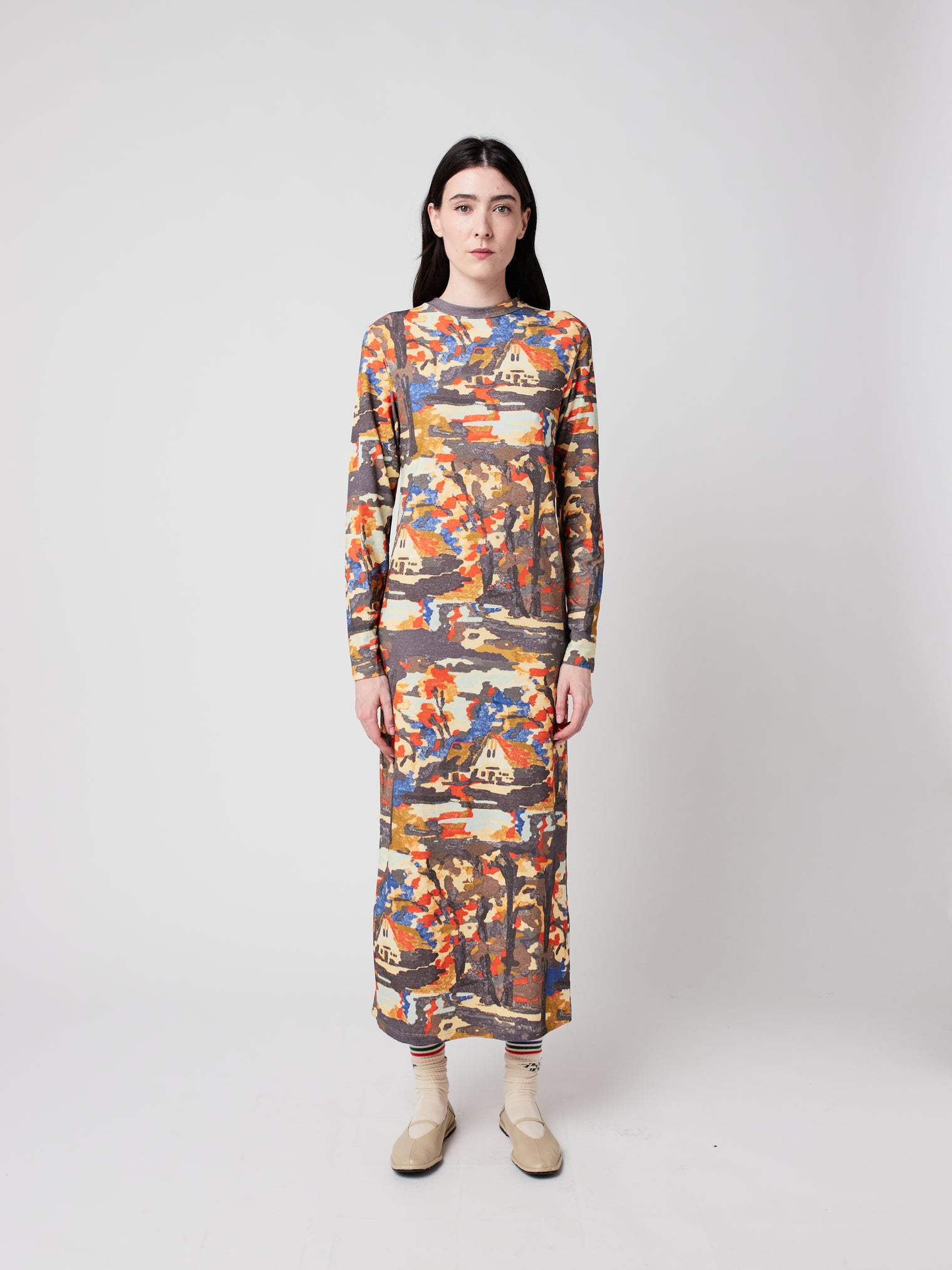 Forest House Bodycon Dress Women's Dresses Bobo Choses