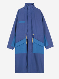 Technical Raincoat Blue Women's Outerwear Bobo Choses