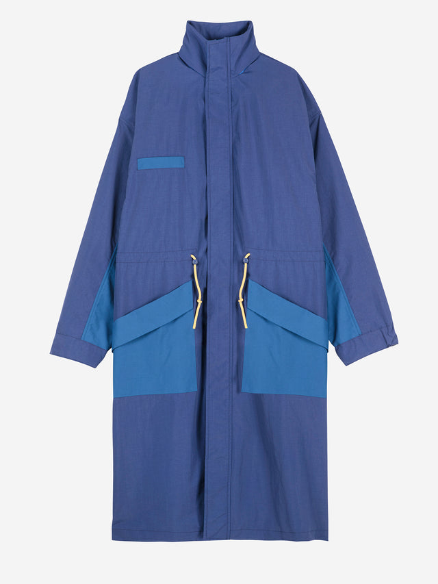 Technical Raincoat Blue Women's Outerwear Bobo Choses