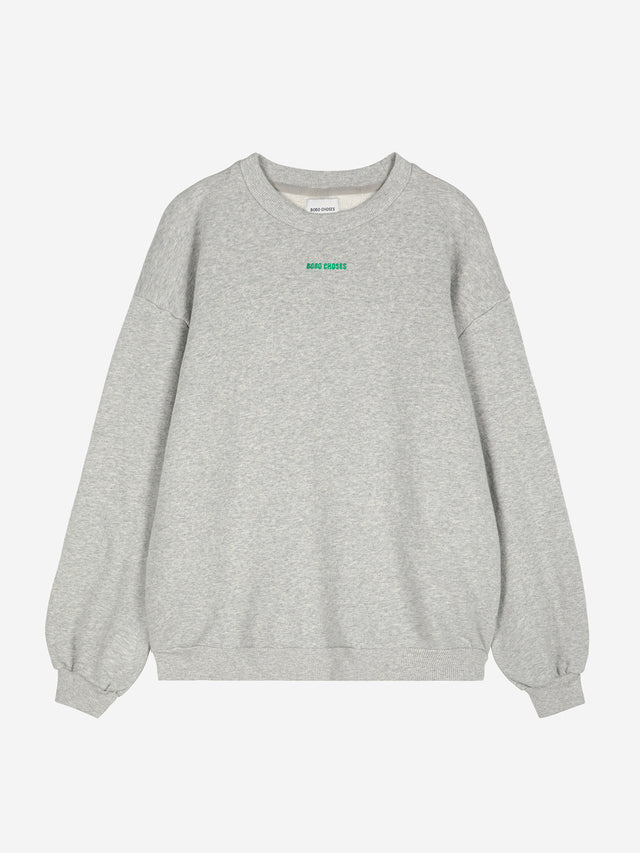 Mr Pencil Sweatshirt Heather Grey Women's Tops Bobo Choses