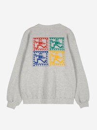 Mr Pencil Sweatshirt Heather Grey Women's Tops Bobo Choses