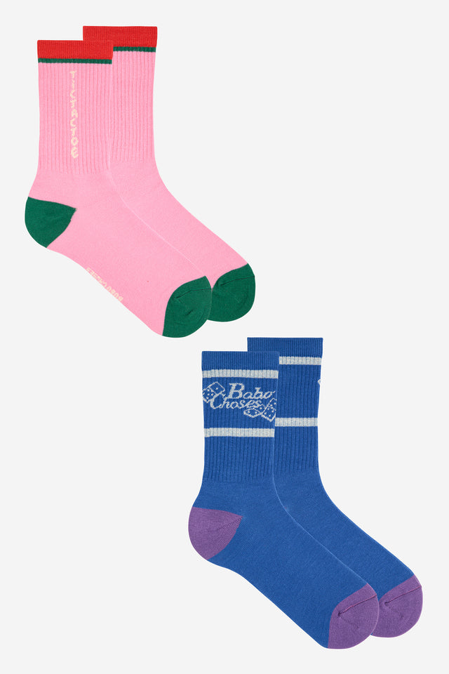 Tic Tac Toe Socks Multi Pack Gifts + Accessories Socks Bobo Choses