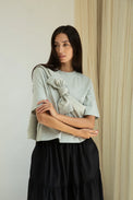 Hattie Grey Marl Women's Tops Beaumont Organic