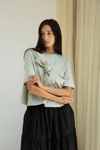 Hattie Grey Marl Women's Tops Beaumont Organic