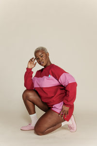 Color Block Relaxed Sweatshirt Women's Tops Bobo Choses