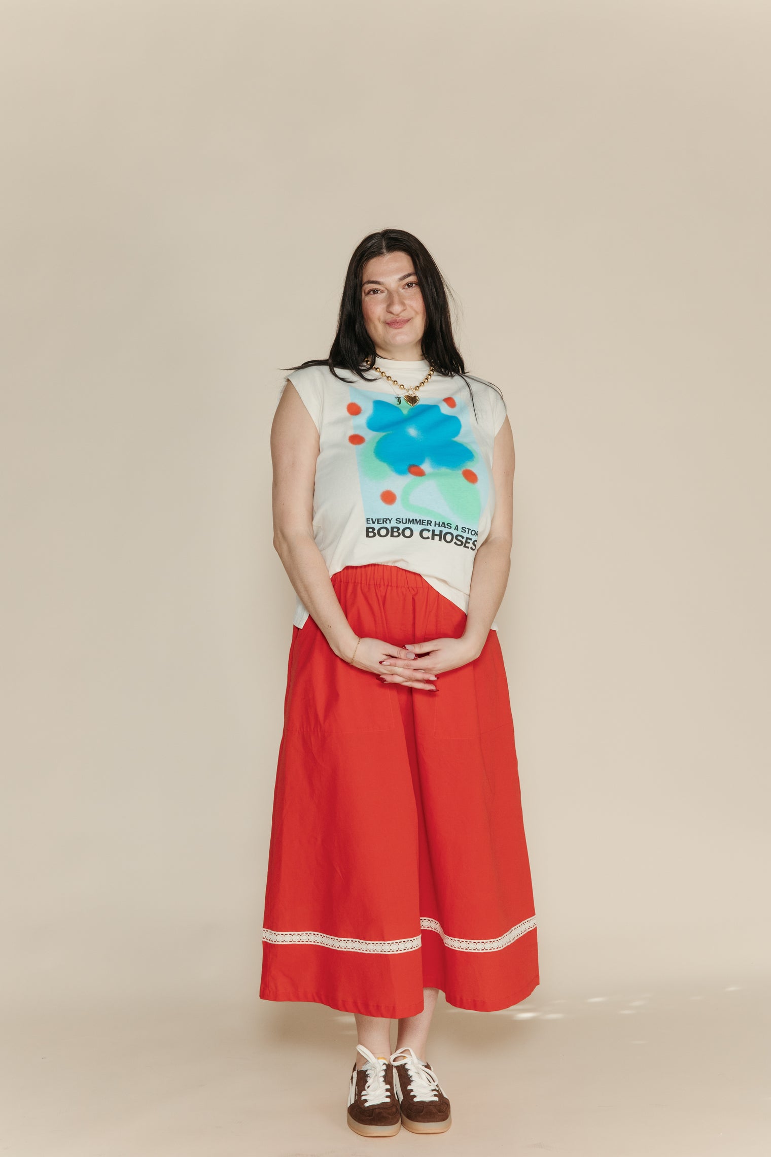 Summer Story Sleeveless T-shirt Women's Tops Bobo Choses