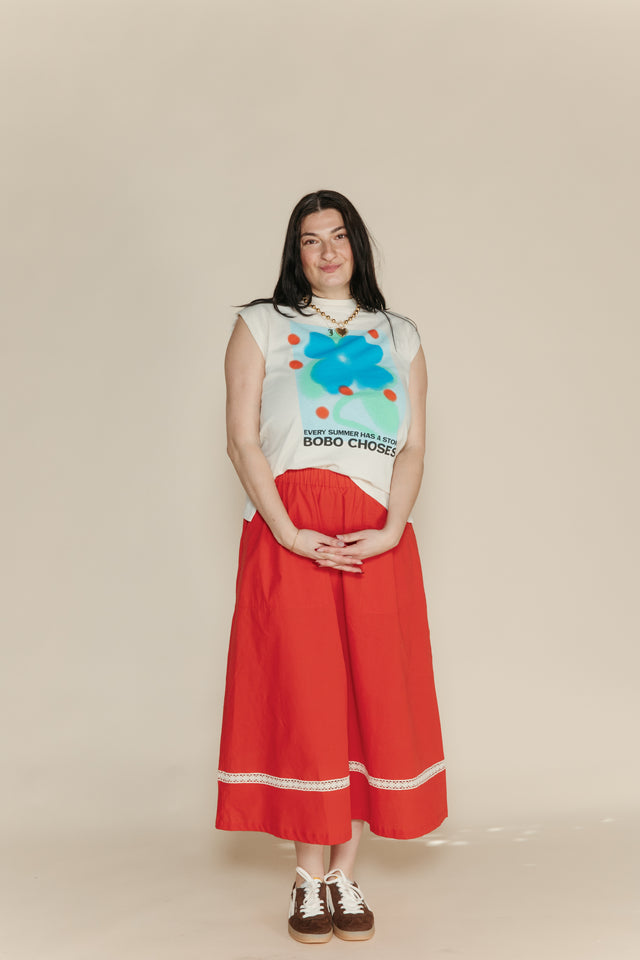 Summer Story Sleeveless T-shirt Women's Tops Bobo Choses