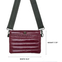 Bum Bag 2.0 Glossy Deep Burgundy Gifts + Accessories Bags Think Royln