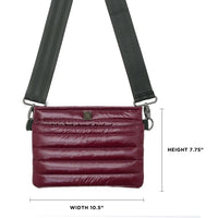 Bum Bag 2.0 Glossy Deep Burgundy Gifts + Accessories Bags Think Royln