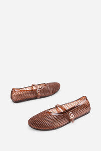 Classy Mocha Women's Shoes Flats Intentionally Blank