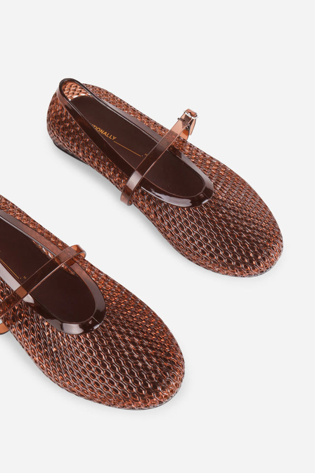 Classy Mocha Women's Shoes Flats Intentionally Blank