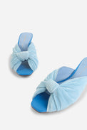 Curfew Baby Blue Women's Shoes Heels Intentionally Blank