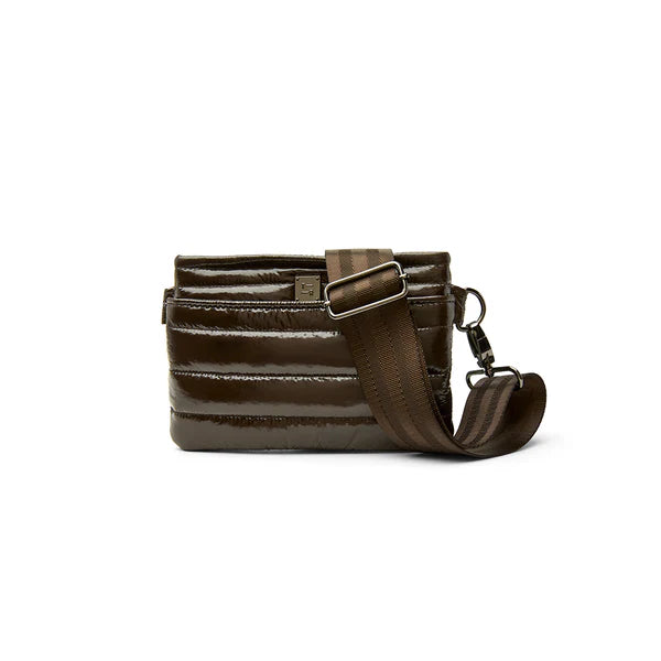 Bum Bag Glossy Chocolate Gifts + Accessories Bags Think Royln