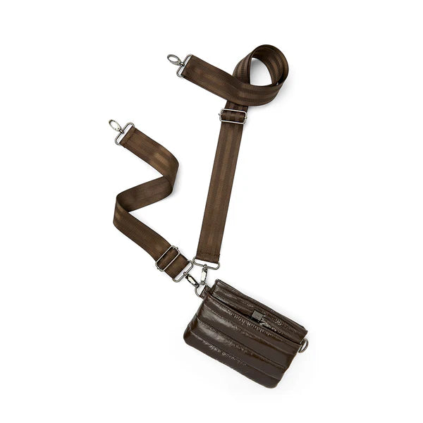 Bum Bag Glossy Chocolate Gifts + Accessories Bags Think Royln