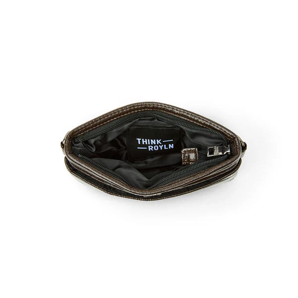 Bum Bag Glossy Chocolate Gifts + Accessories Bags Think Royln