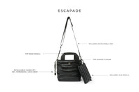 Escapade Pearl Black Gifts + Accessories Bags Think Royln