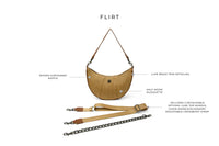 Flirt Cream Raffia & Cream Luxe Gifts + Accessories Bags Think Royln