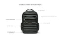 Headliner Pearl Black Gifts + Accessories Bags Think Royln