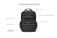 Headliner Pearl Black Gifts + Accessories Bags Think Royln