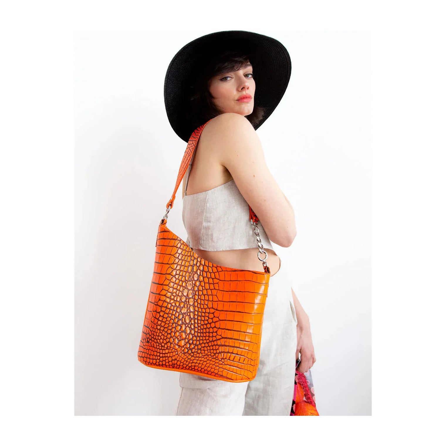 Penny Bucket Bag Orange Gifts + Accessories Bags SISTER EPIC    