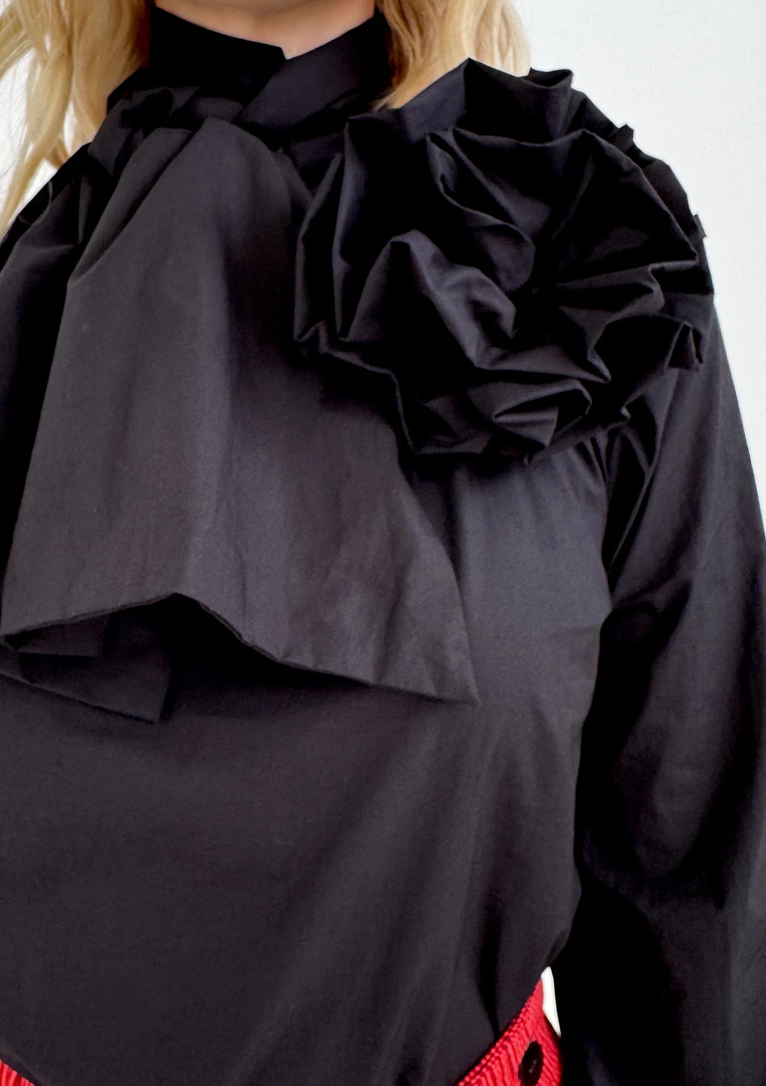 Georgia Top Black Women's Tops Bel Kazan