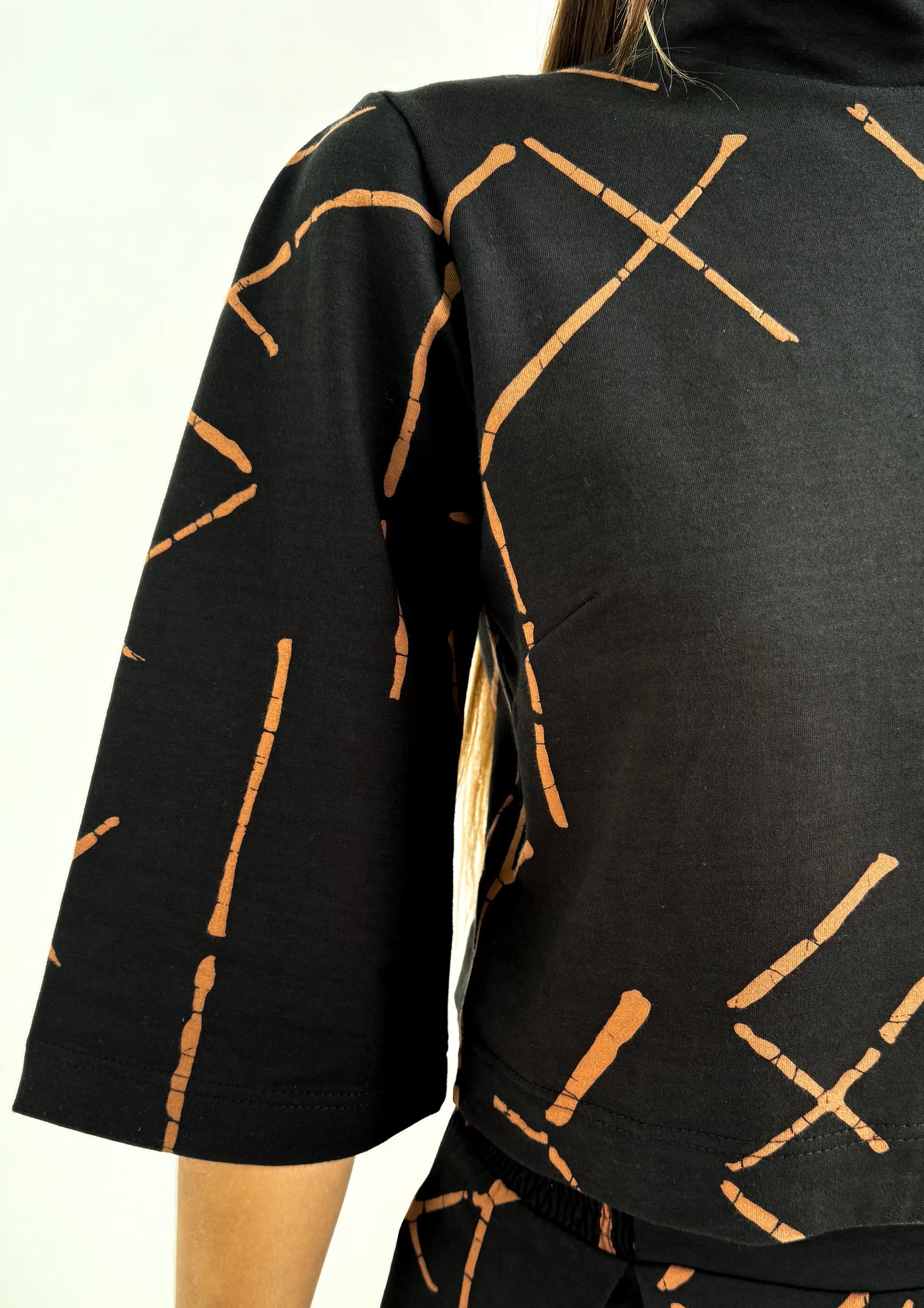 Batna Top Black Stix Women's Tops Bel Kazan