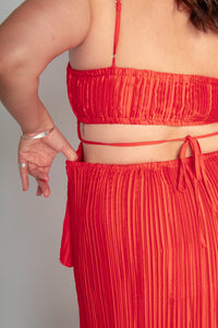 Simona Skirt Red