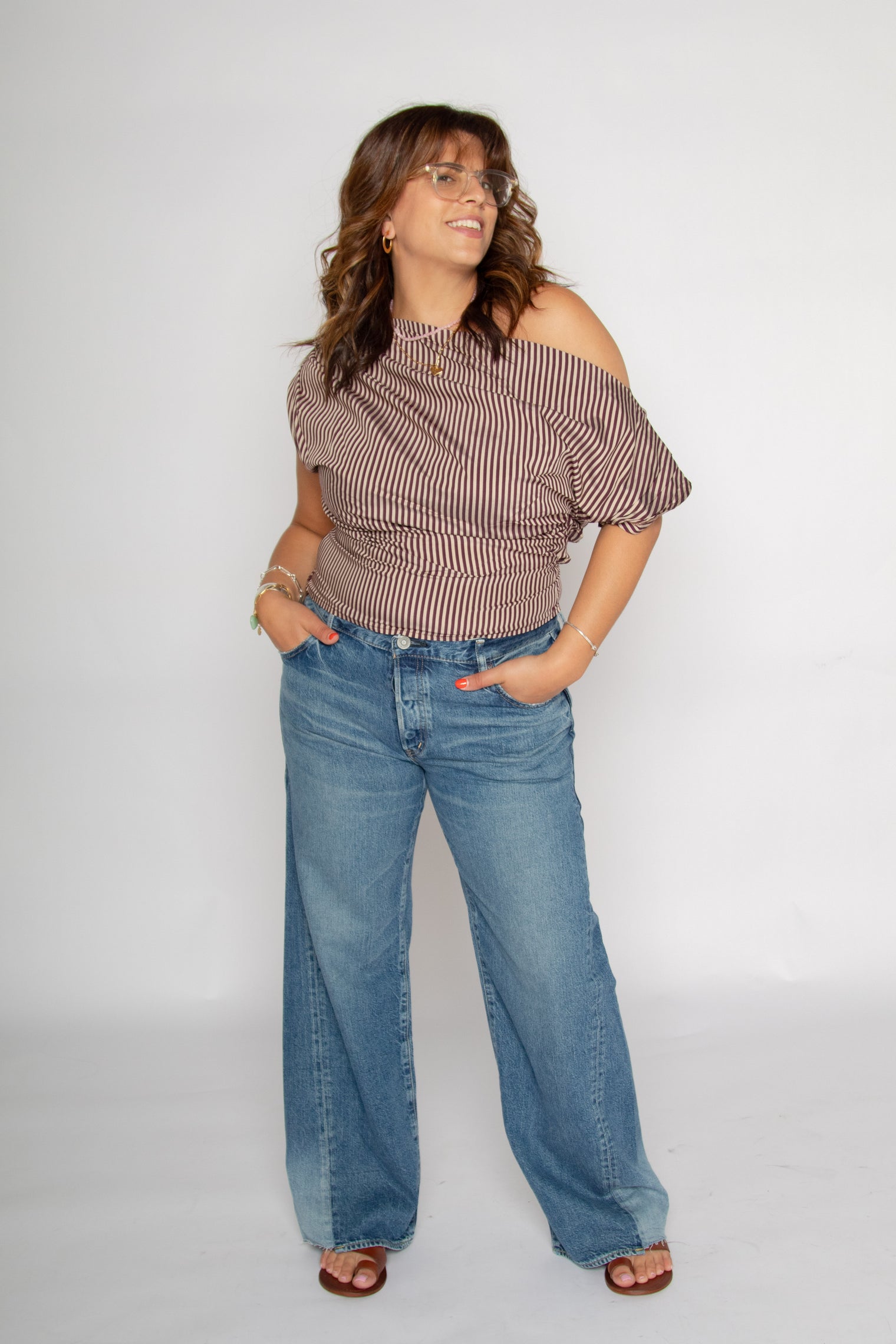 Monica Top Stripes