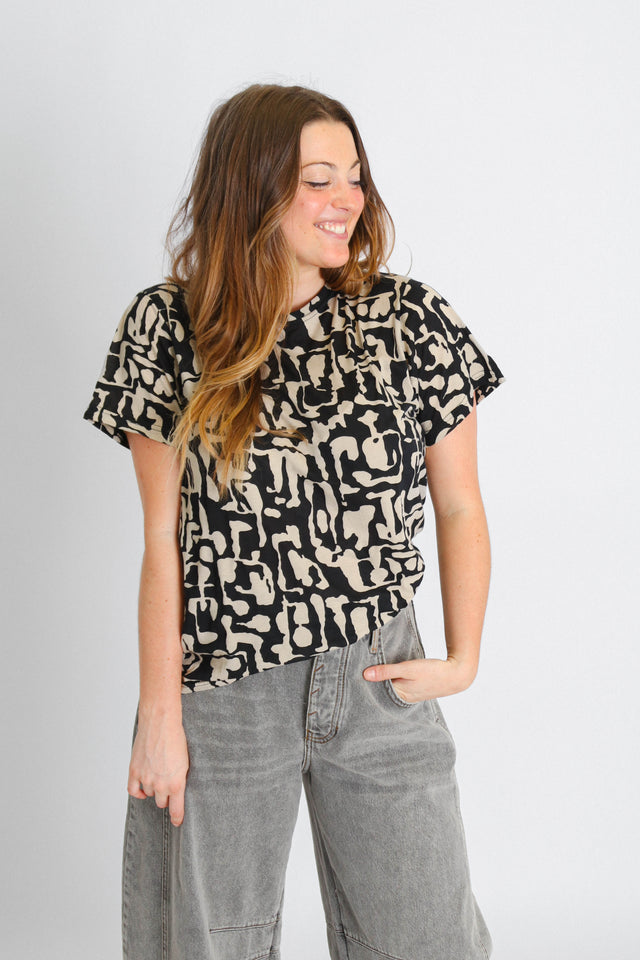 Mika Tee Cream Sahara Women's Tops Bel Kazan