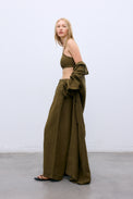 Melissa Woman Trench Earthy Olive Women's Tops Outerwear The New Society