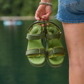 Lochie Sandal Bright Olive Women's Sandals Merry People
