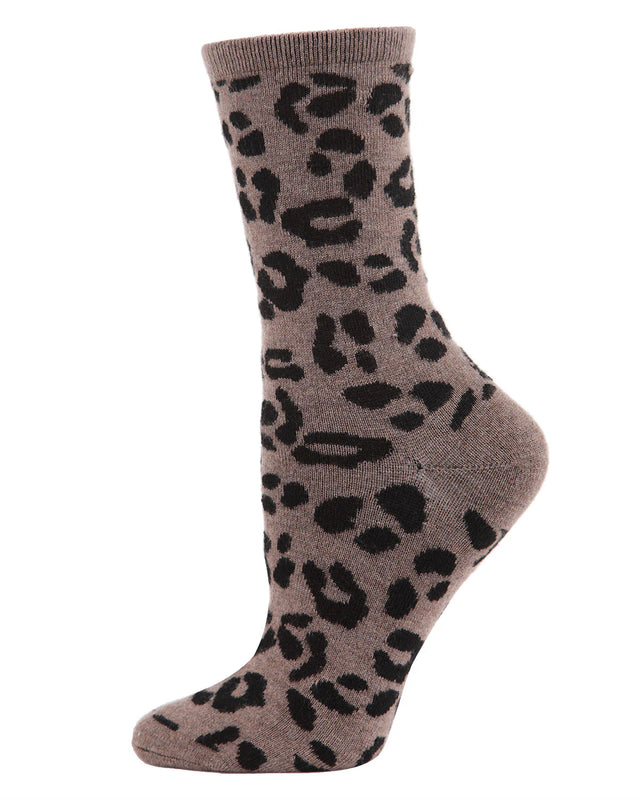 Animal Lovers Print Cashmere Hemp Heather Gifts + Accessories Socks Me Moí