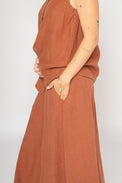 Lyla-May Russet Women's Bottoms Beaumont Organic