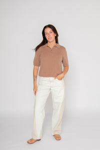 Summer Cashmere Polo Saddle