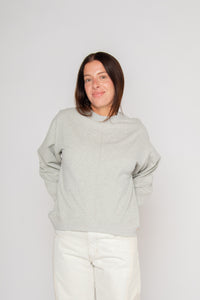 Hattie Grey Marl Women's Tops Beaumont Organic