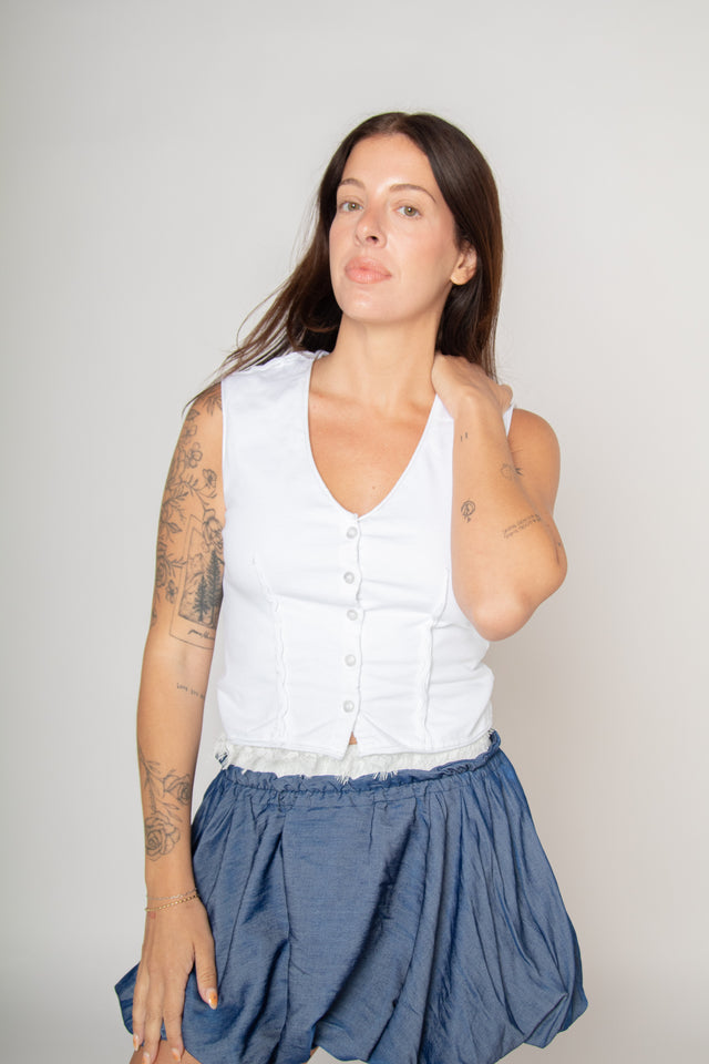 Rumours Top White Women's Tops Prairie Underground