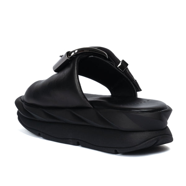 Mellow Glow Gun Metal Women's Sandals Platforms 4CCCCEES    