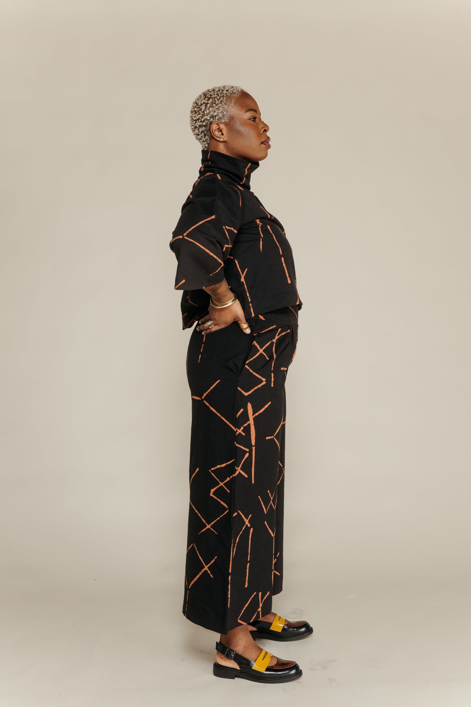 Atlas Pant Black Stix Women's Bottoms Bel Kazan