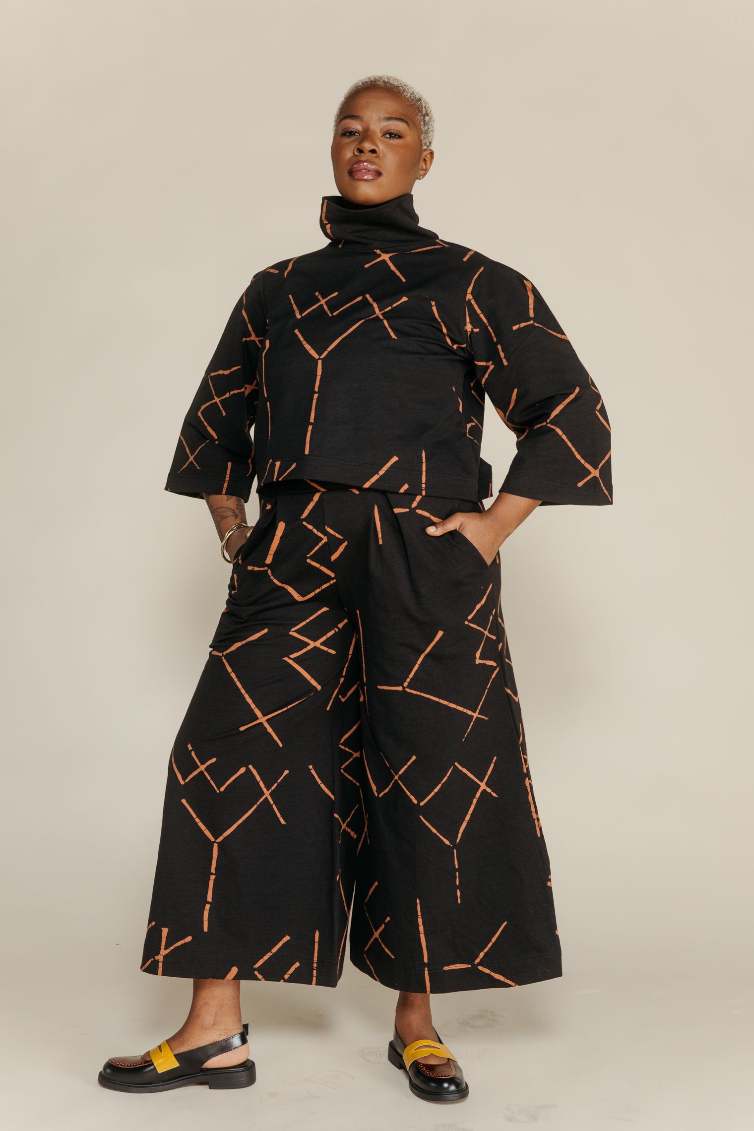 Atlas Pant Black Stix Women's Bottoms Bel Kazan