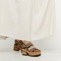 Venice Ibiza Black Women's Sandals Platforms Homers