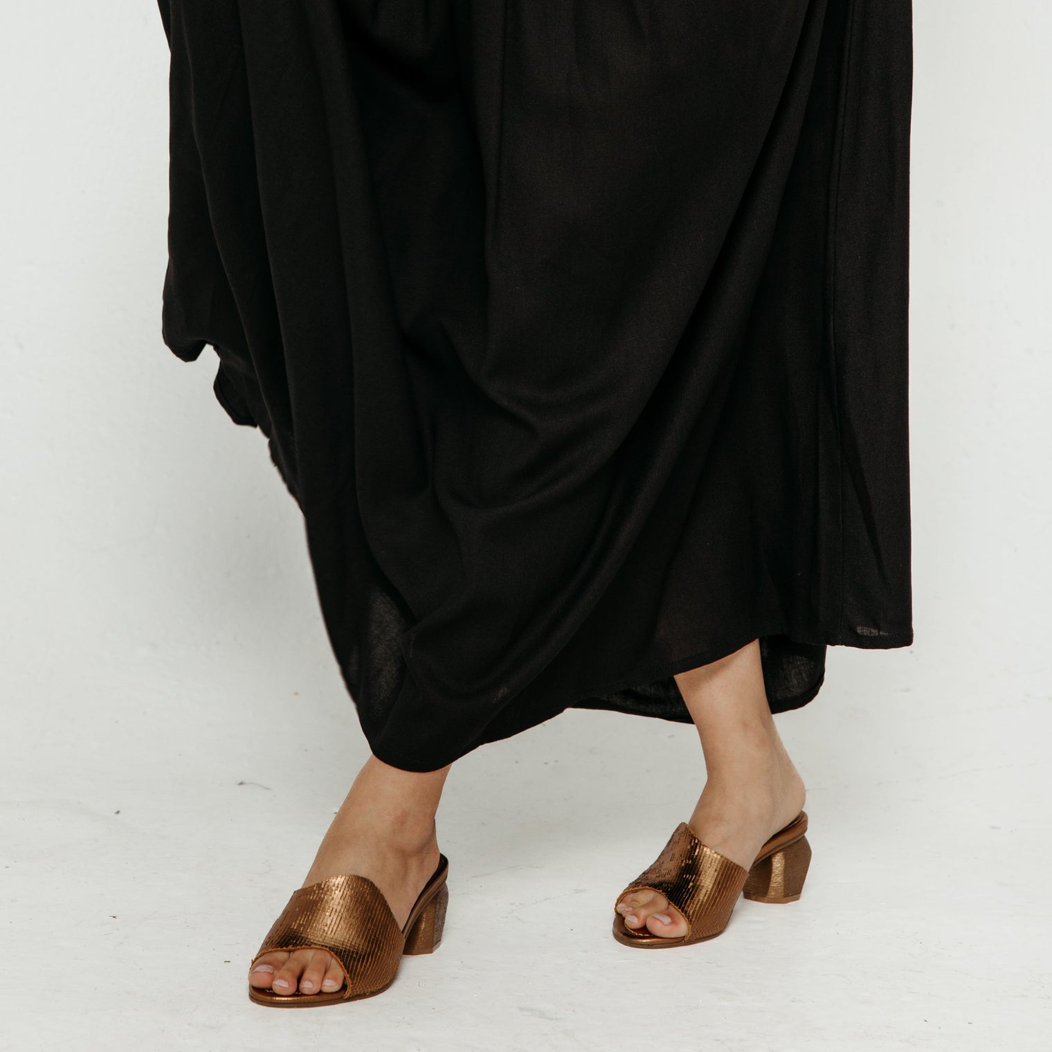 Lalo Bronze Women's Sandals Heels Antelope