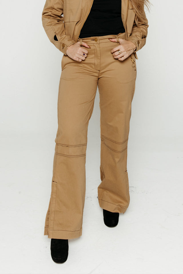 Iraeta Pants Cinnamon Women's Bottoms SKFK