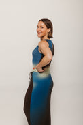 Glass Pleated Dora Top Multi Women's Tops Thinking Mu