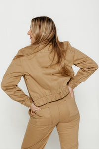 Hize Jacket Cinnamon Women's Tops SKFK