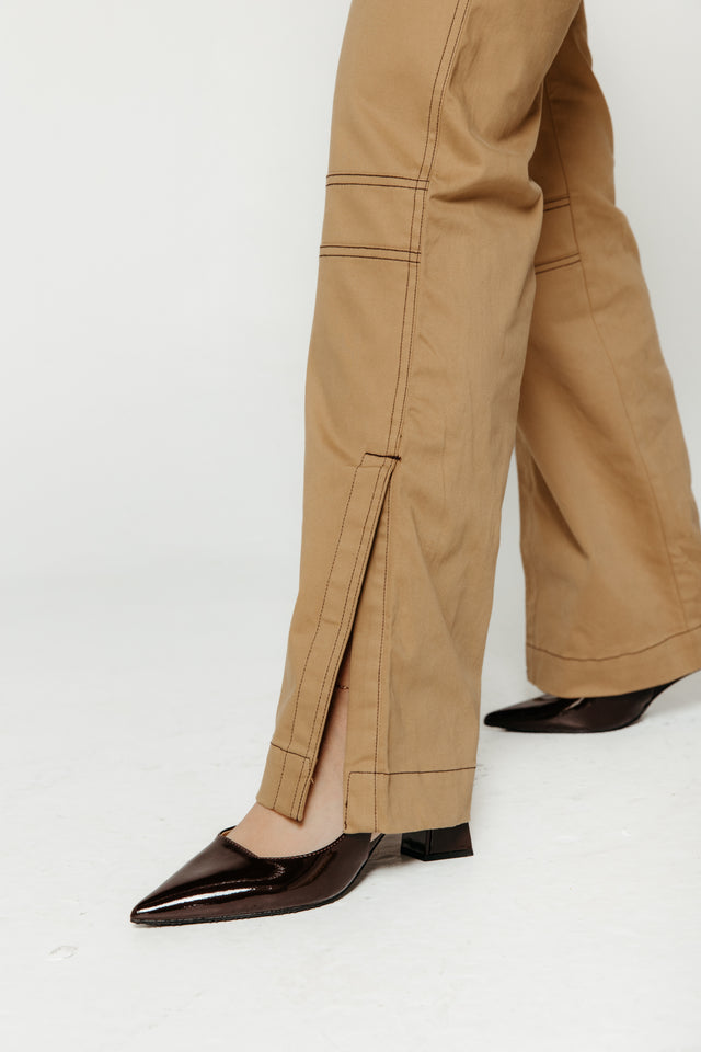 Iraeta Pants Cinnamon Women's Bottoms SKFK