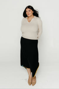 Nahiane Skirt Black Women's Bottoms Skirt SKFK