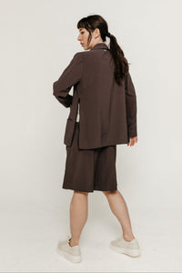 Laida Short Dark Khaki Women's Bottoms SKFK